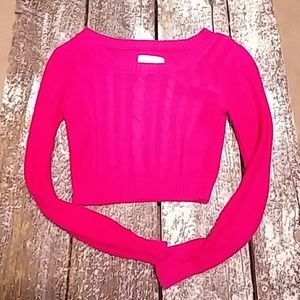 Justice cropped sweater